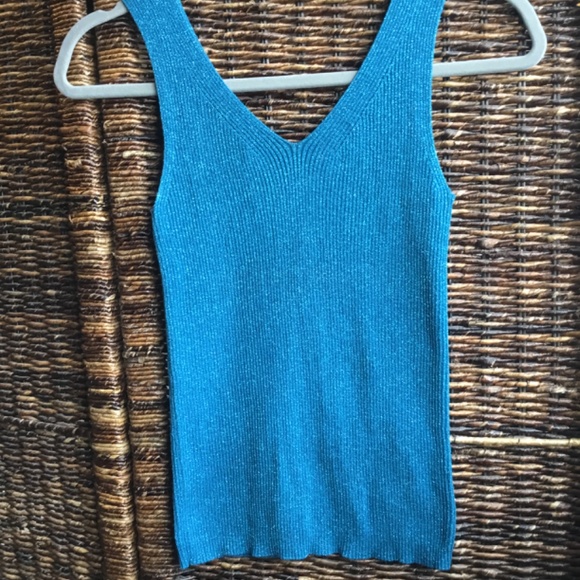 Pretty Blue Knit Top - Picture 3 of 6